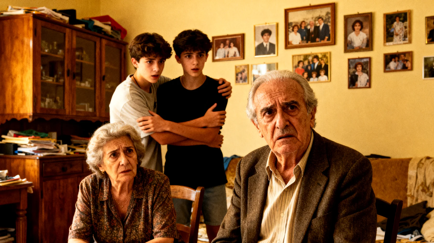 I nonni si trovano in difficoltà perché i nipoti adolescenti mostrano una dipendenza emotiva eccessiva nei loro confronti, cercando costantemente la loro approvazione e presenza, faticando a sviluppare autonomia e relazioni con i coetanei"